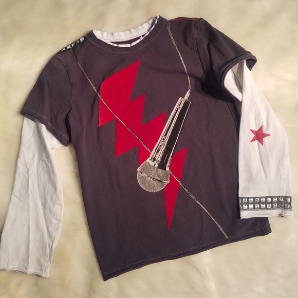 Mini Shiatsu Set of 2 Long Sleeved Shirts size 6 - Picture 5 of 10